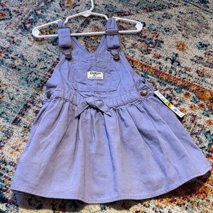 OshKosh B'gosh Lavender Pinafore Dress